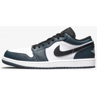 Кроссовки Nike Air Jordan 1 Low темно-синие