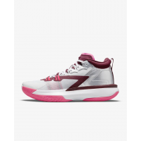 Кроссовки Nike Air Jordan Zion 1 белые с розовым