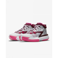 Кроссовки Nike Air Jordan Zion 1 белые с розовым