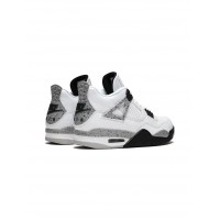 Кроссовки Nike Air Jordan 4 Retro бело-серые