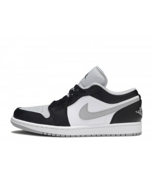 Кроссовки Nike Air Jordan 1 Low черно-белые с серым