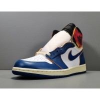 Кроссовки Nike Air Jordan Retro High Nrg Un сине-бело-красные