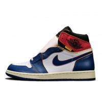 Кроссовки Nike Air Jordan Retro High Nrg Un сине-бело-красные