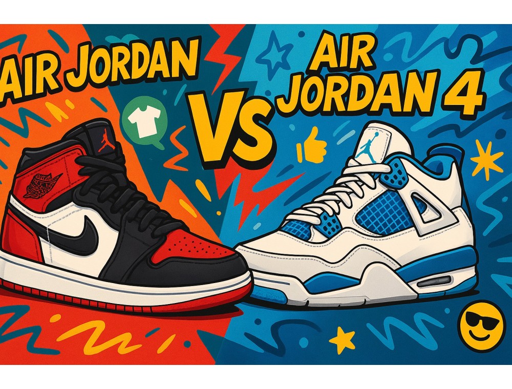 Air Jordan 1 vs Air Jordan 4: что выбрать для уличного стиля и комфорта?