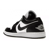 Кроссовки Nike Air Jordan 1 Low Dunk черно-белые