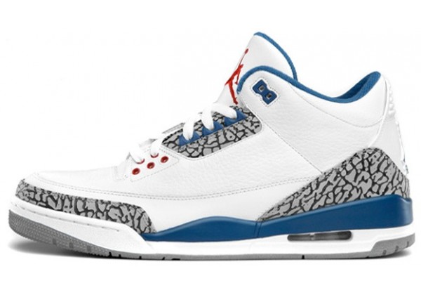 Кроссовки Nike Air Jordan 3 UNC Valor Blue
