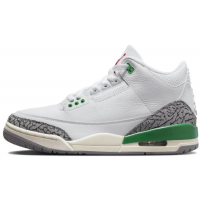 Nike Air Jordan 3 Lucky Green White