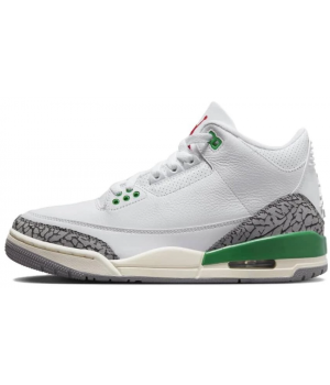Nike Air Jordan 3 Lucky Green White