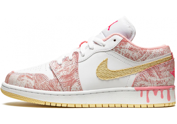 Nike Air Jordan 1 Low GS Paint Drip