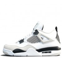 Nike Air Jordan 4 White Military Black