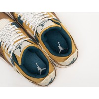 Nike Air jordan 4 Retro коричневые с желтым