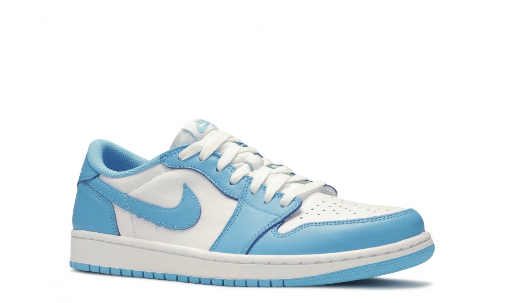 blue air jordan 1 low top