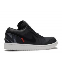 Кроссовки Nike Air Jordan 1 Low черно-белые